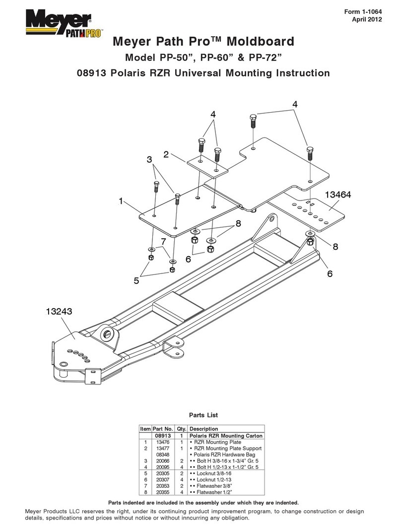Meyer Path Pro Manuel utilisateur