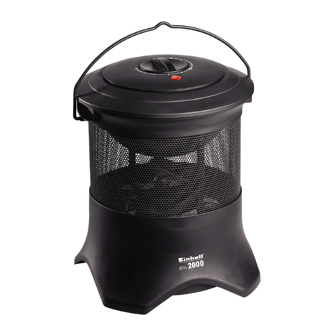 EINHELL ETH 2000 Manuel utilisateur