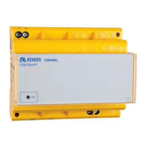 Bender COM461MT Manuel utilisateur