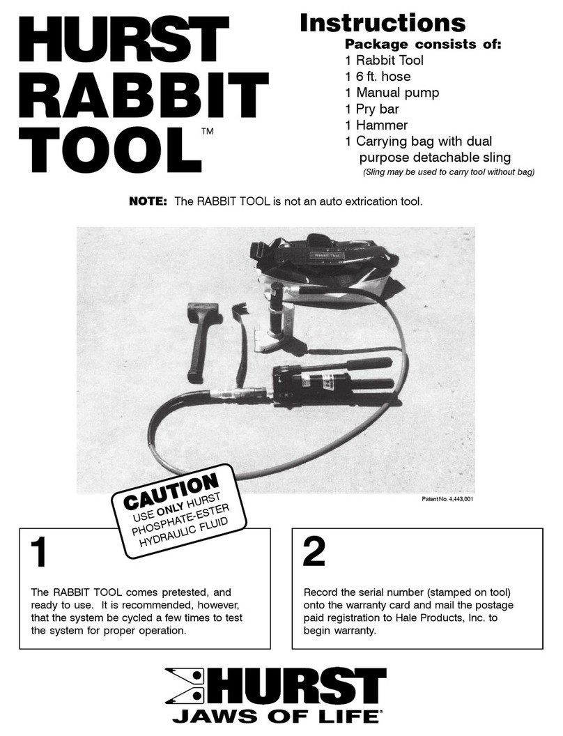 HURST RABBIT TOOL Manuel utilisateur