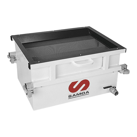 Samoa PIT ROLLING DRAINER Comment utiliser