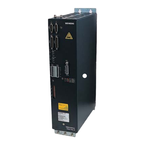 Siemens SIMODRIVE base line A Manuel utilisateur