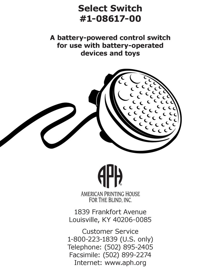 APH Select Switch Manuel utilisateur APH Select Switch Manuel utilisateur