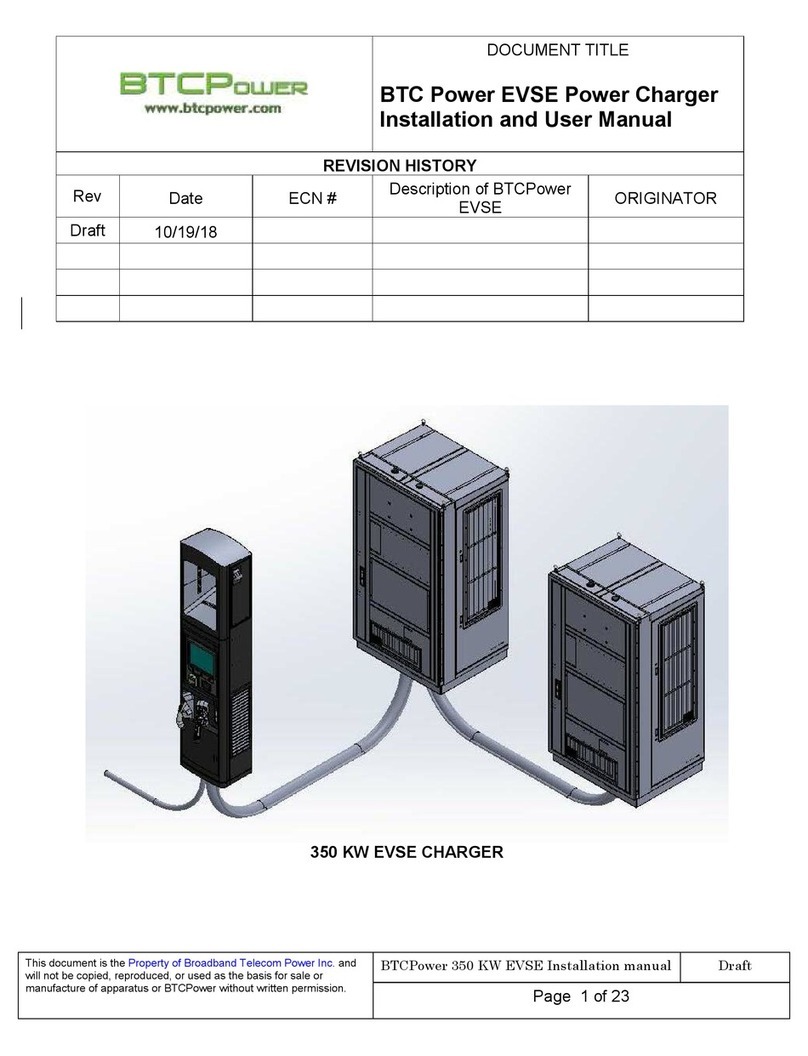 BTCPower EVSE Manuel utilisateur