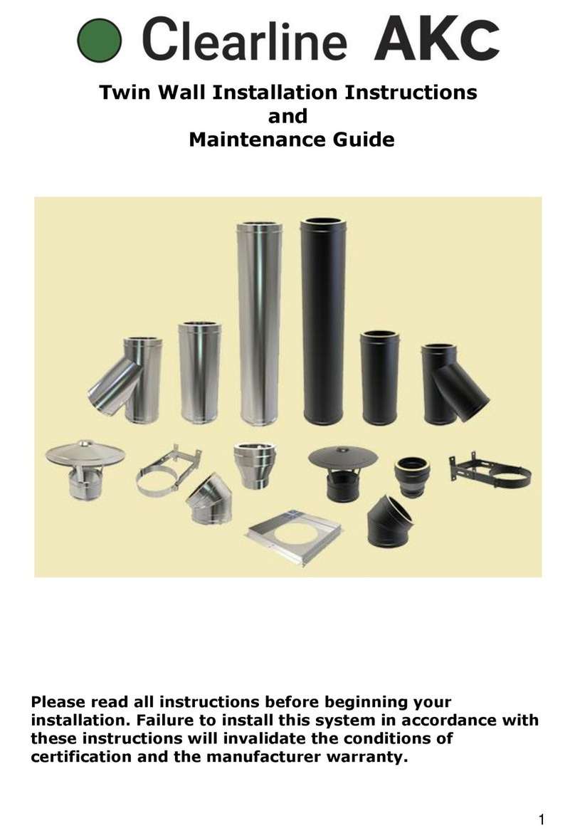 Clearline AKC Instructions d'utilisation