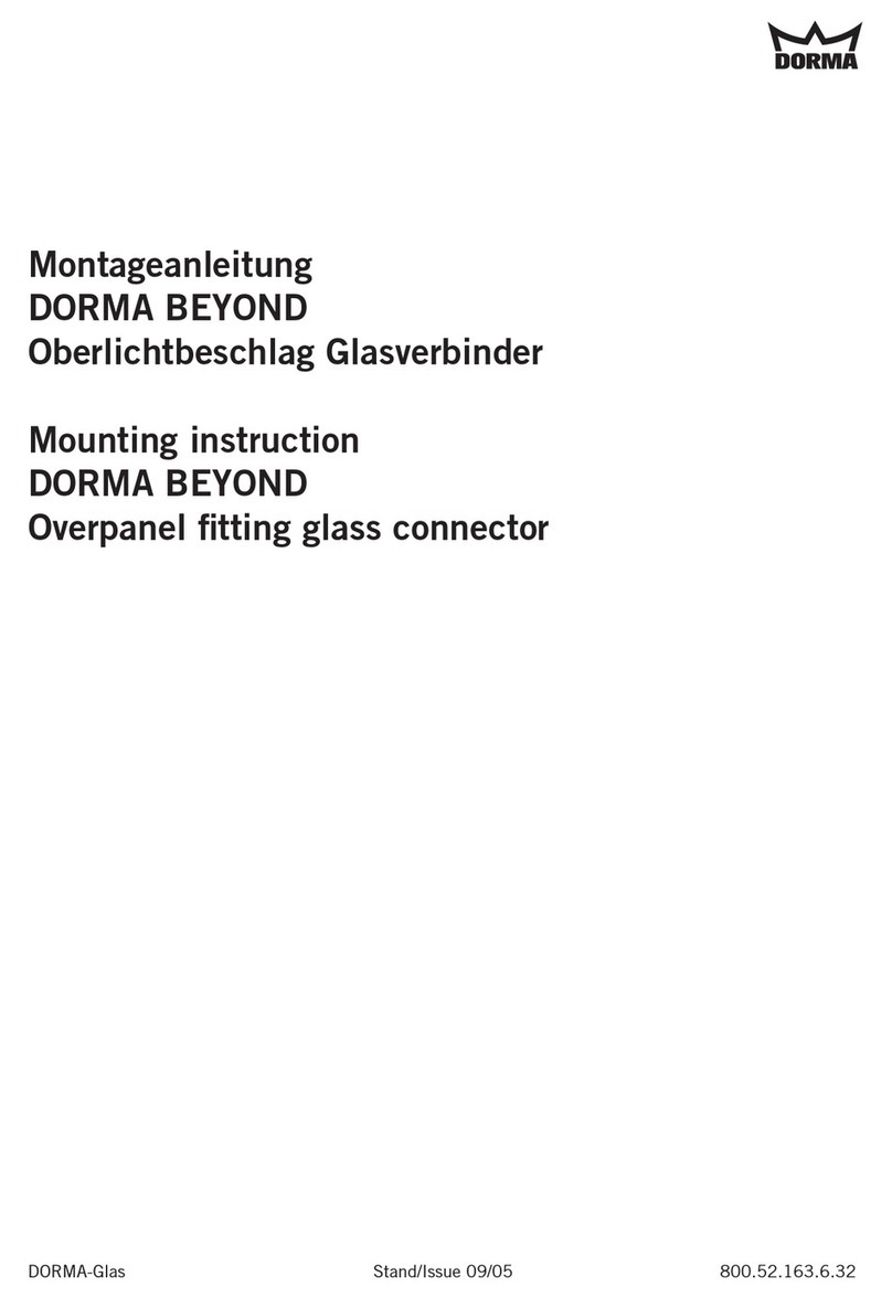 Dorma BEYOND Guide de l'utilisateur