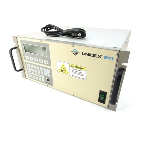 Aerotech UNIDEX 511 Manuel utilisateur