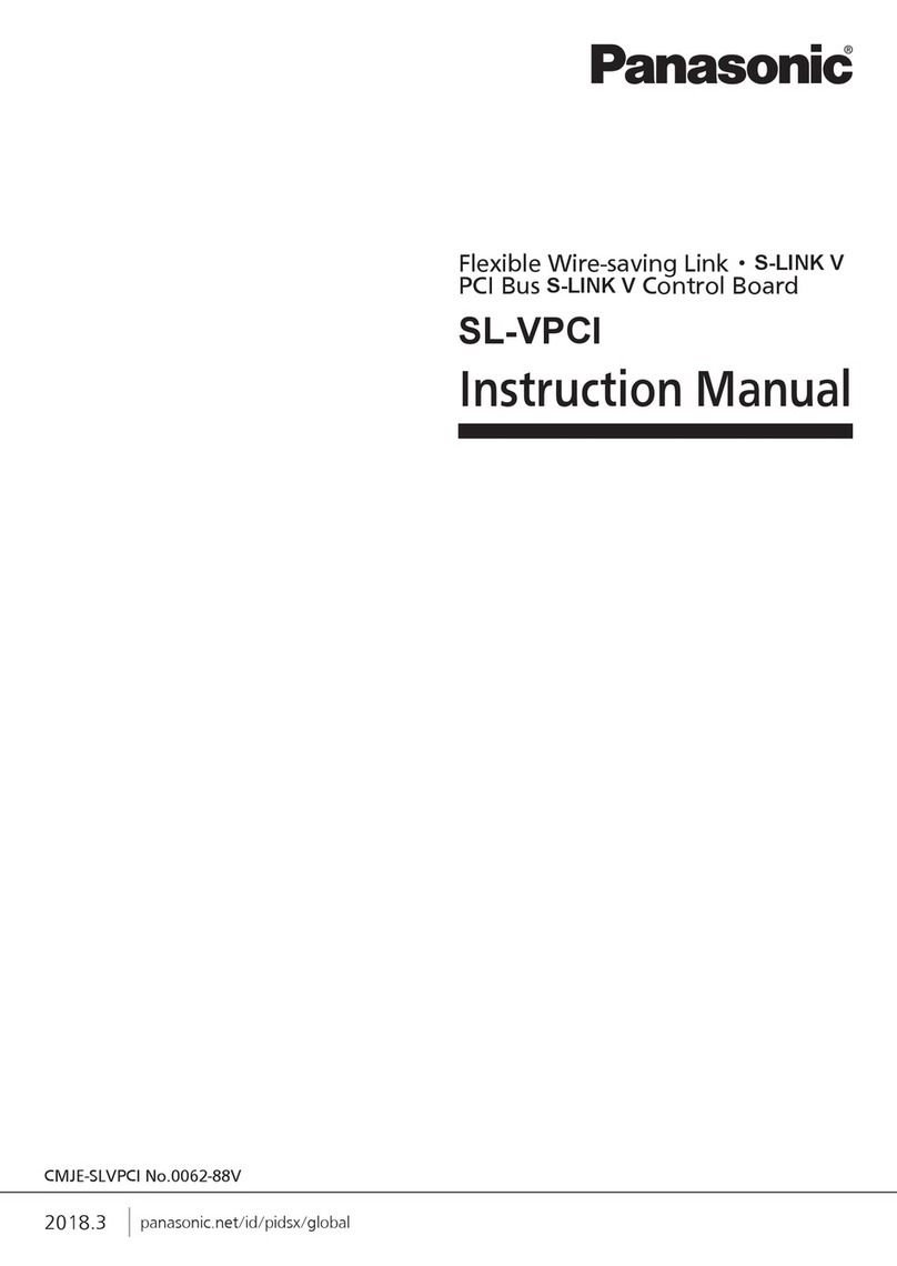 Panasonic S-LINK V Manuel utilisateur