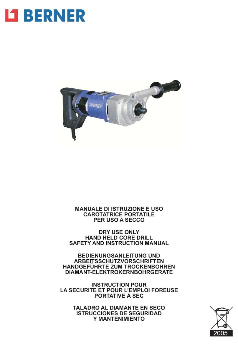 Berner 170325 Manuel de l'opérateur