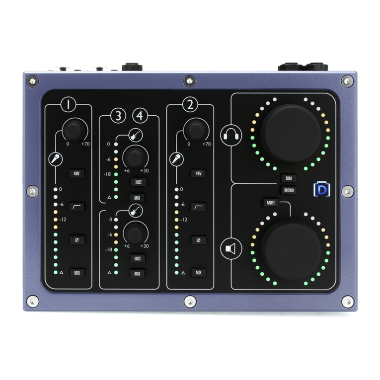 Waves DigiGrid D Manuel utilisateur