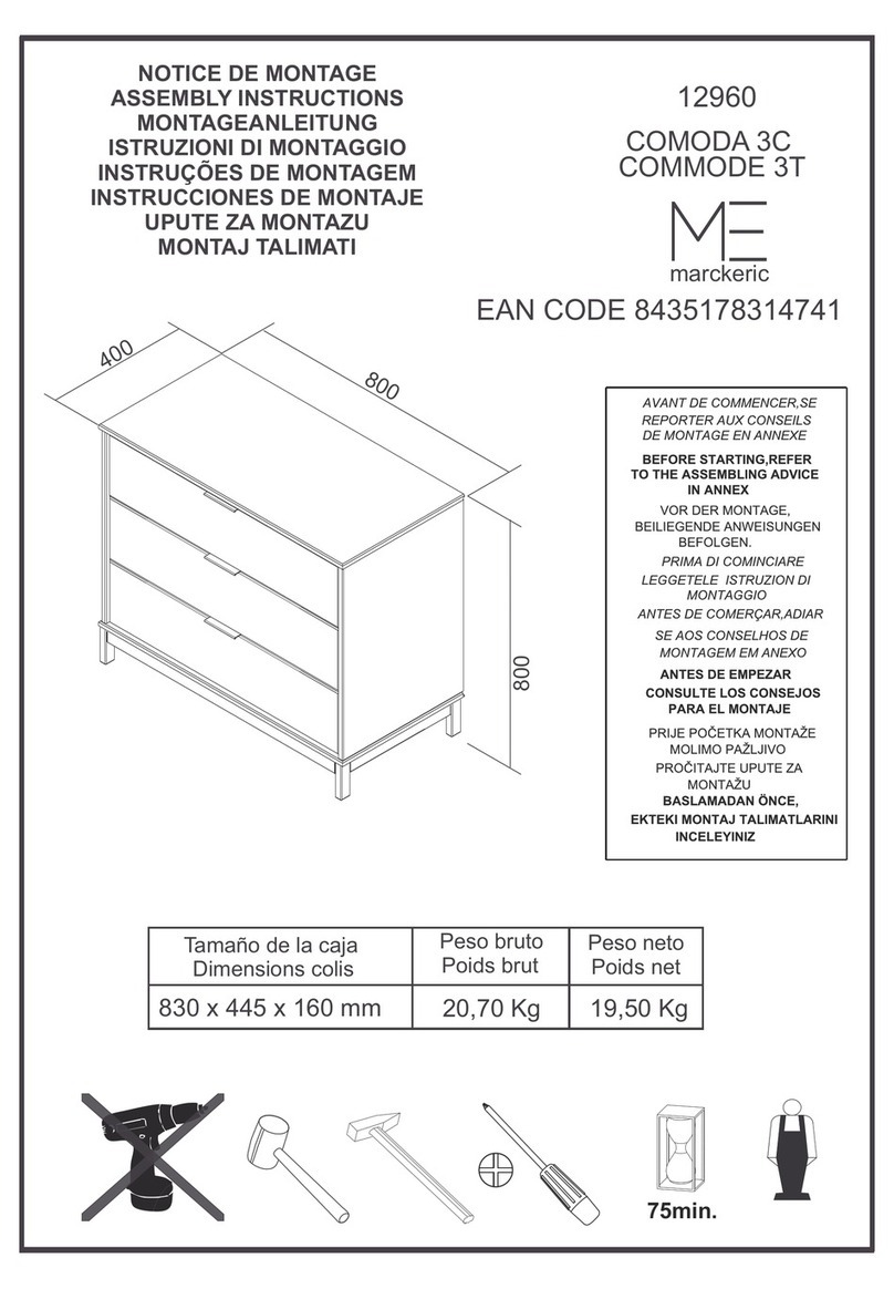 MARCKERIC COMODA 3C Manuel utilisateur MARCKERIC COMODA 3C Manuel utilisateur