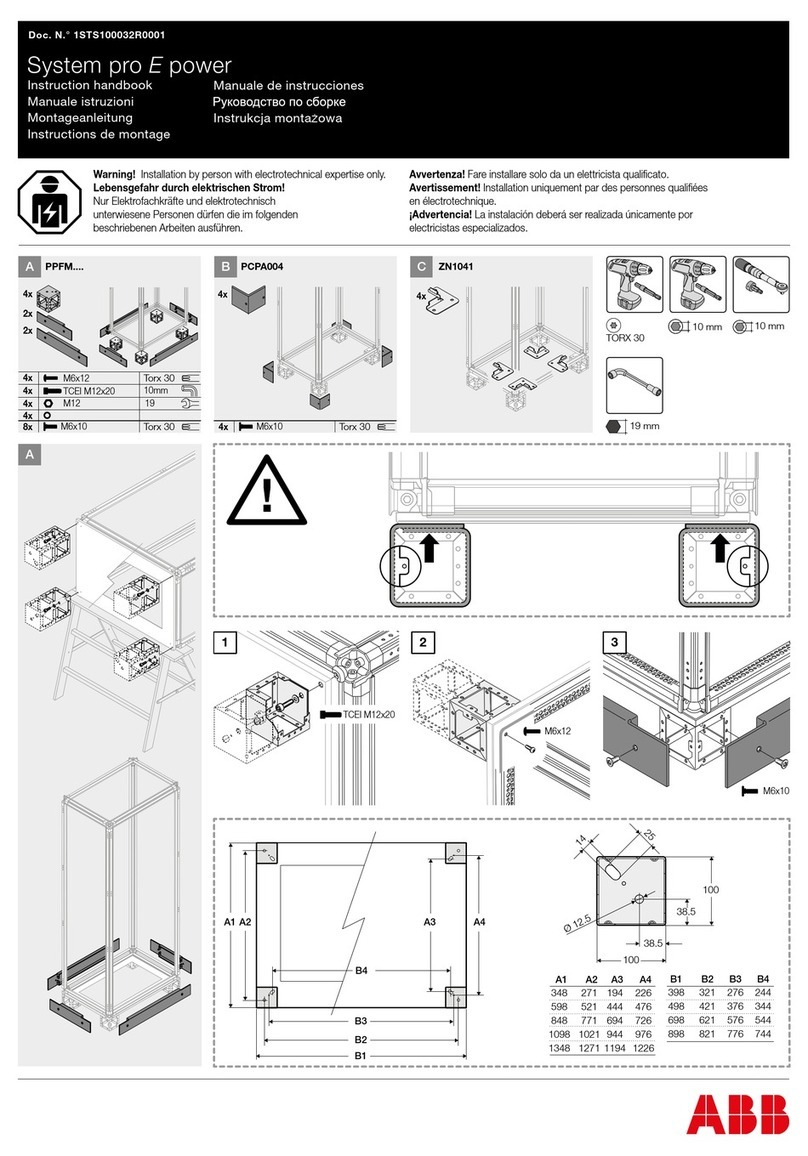 ABB System pro E power Manuel