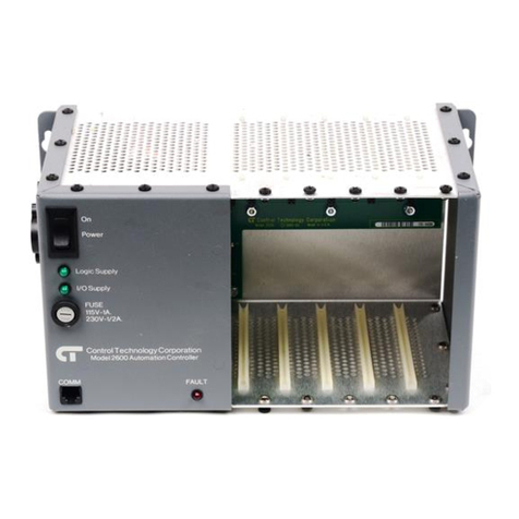 Control Technologies 2600XM Manuel utilisateur