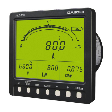 Daiichi Electronics SQLC-110L Manuel utilisateur