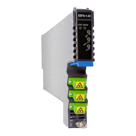 technetix AIMA3000.EDFA Manuel d'exploitation