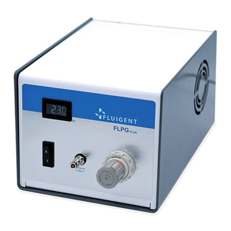 Fluigent FLPG Plus Manuel utilisateur Fluigent FLPG Plus Manuel utilisateur
