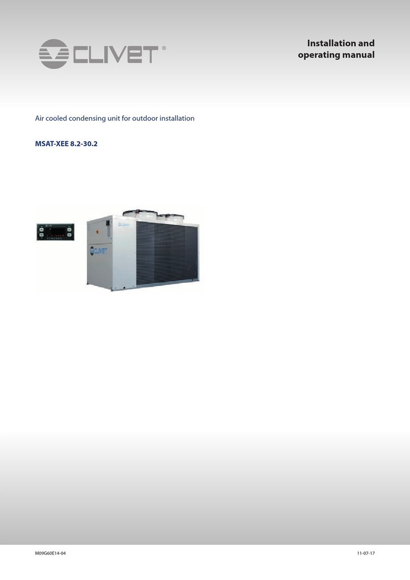 CLIVET MSAT-XEE 8.2 Manuel utilisateur
