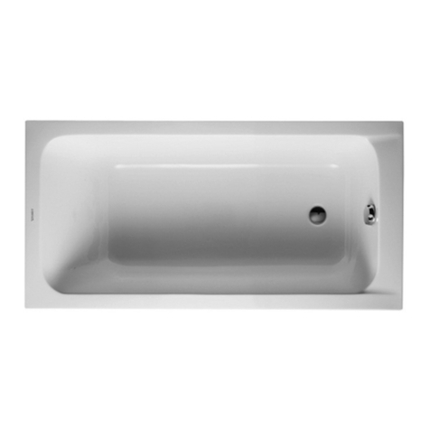 DURAVIT D-Code 700095 Manuel utilisateur