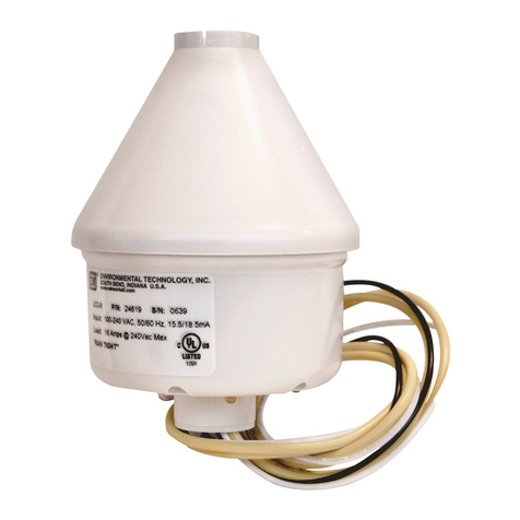 ETI SNOW SWITCH LCD-8 Manuel utilisateur