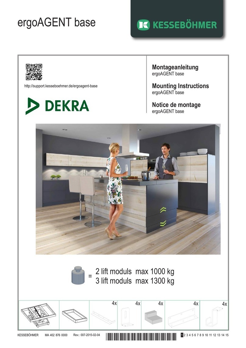 Kesseböhmer ergoAGENT base Manuel utilisateur