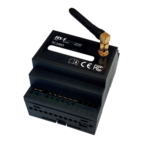 HS-Technik TC24IO Manuel utilisateur HS-Technik TC24IO Manuel utilisateur