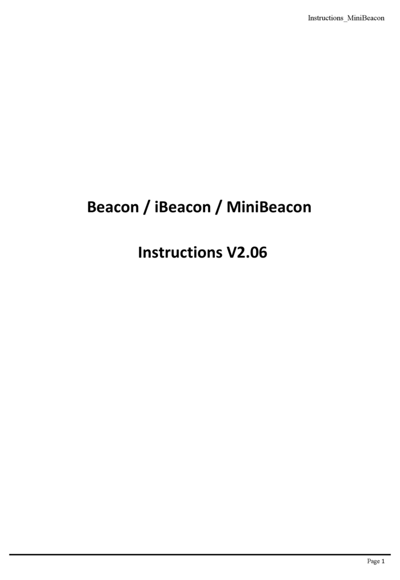 MINEW Beacon Manuel utilisateur