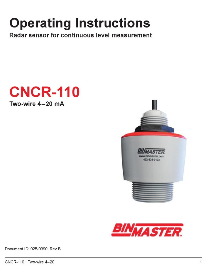 Bin Master CNCR-110 Manuel utilisateur