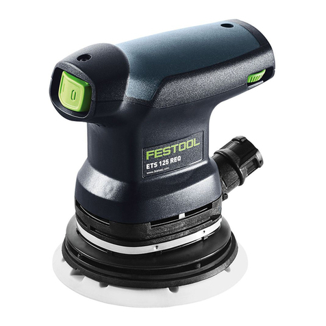 Festool ETS 125 REQ Manuel utilisateur