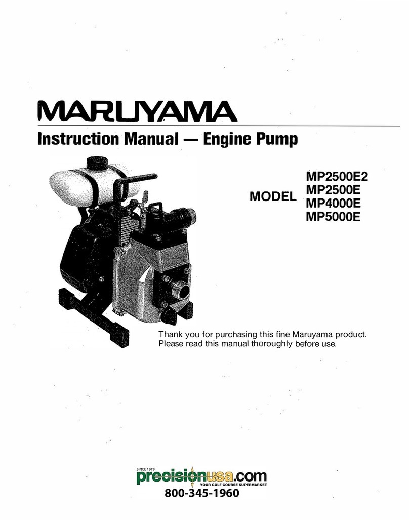 Maruyama MP2500E2 Manuel utilisateur