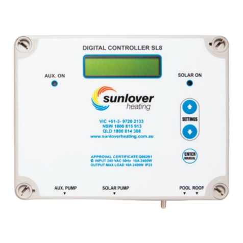 Sunlover SL8 RR Manuel utilisateur