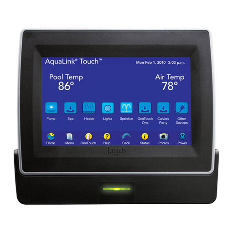 Zodiac AquaLink RS Touch Manuel de la liste des pièces