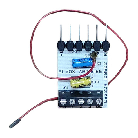 Vimar ELVOX 6155 Manuel utilisateur