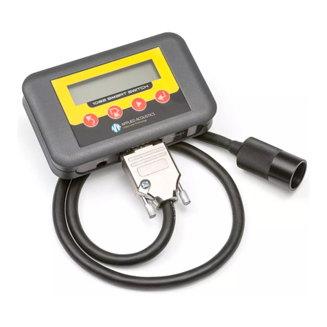 APPLIED ACOUSTICS 1082 Manuel utilisateur