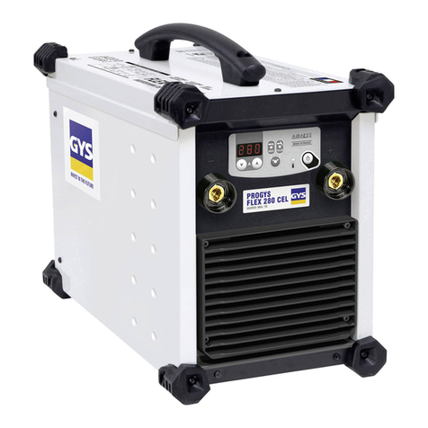 GYS PROGYS FLEX 280 CEL Manuel utilisateur