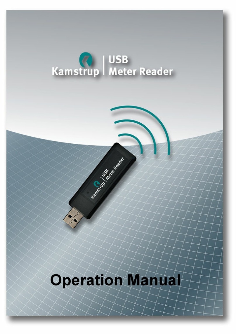 Kamstrup USB Meter Reader Manuel utilisateur