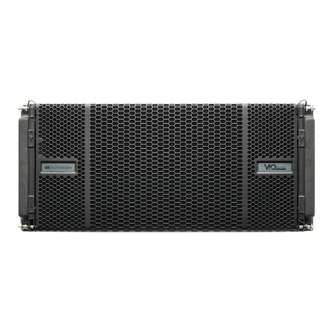dB Technologies VIO L1610 Manuel