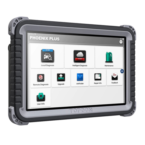 Topdon Phoenix Plus Manuel utilisateur