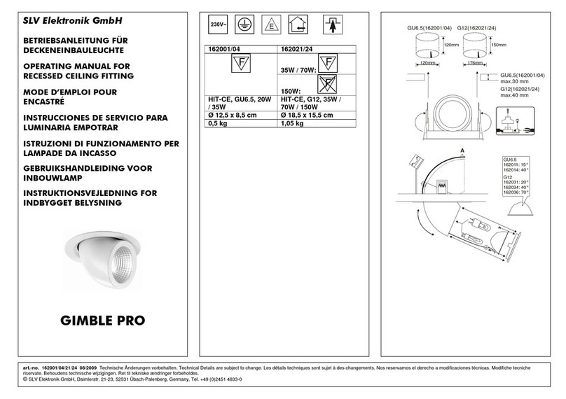 SLV GIMBLE PRO Manuel utilisateur