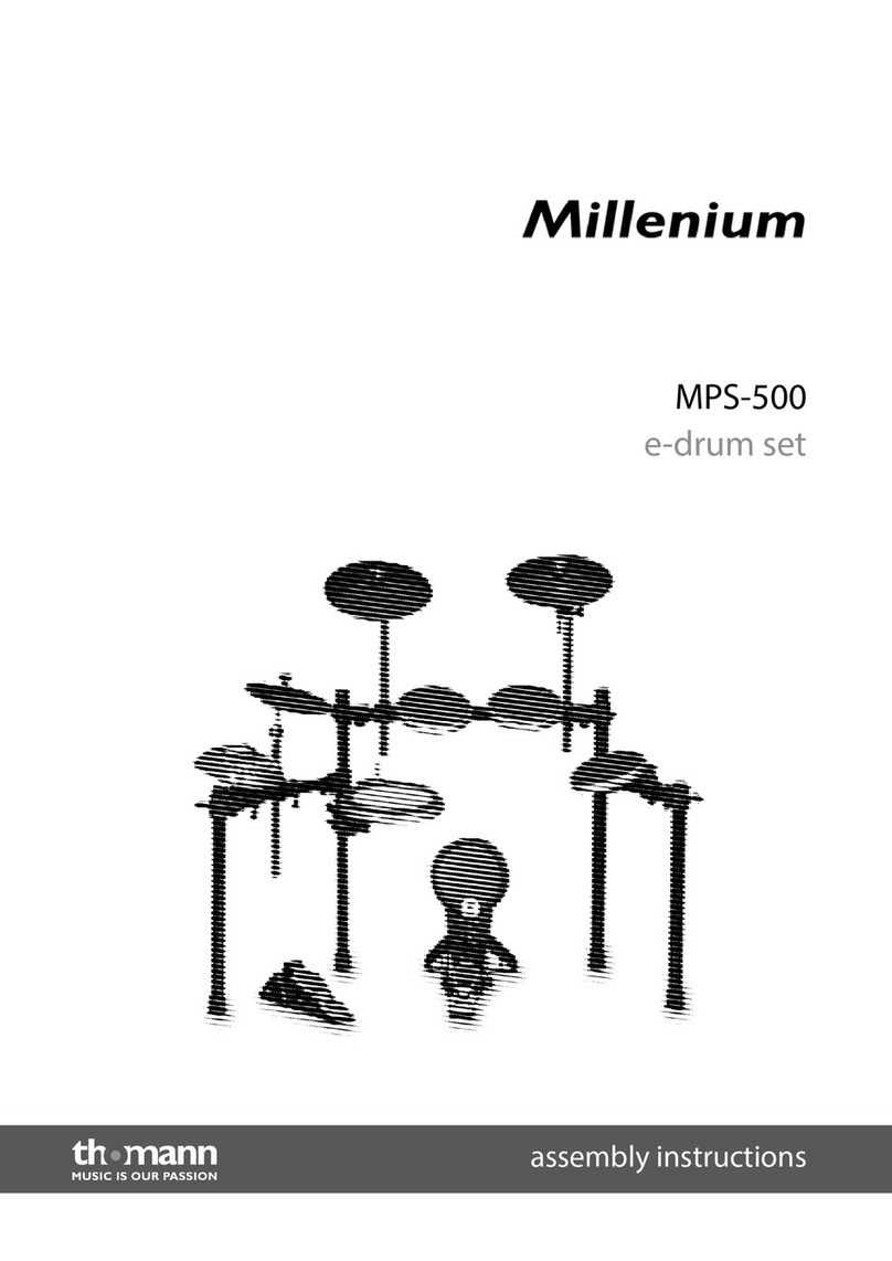 thomann Millenium MPS-500 Manuel utilisateur