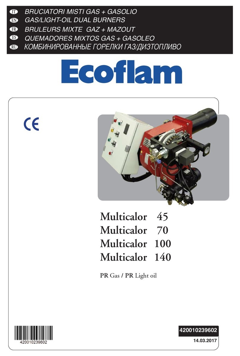Ecoflam Multicalor 45 Manuel utilisateur