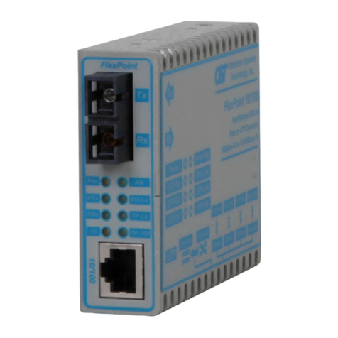 Omnitron Systems FlexPoint 10/100 Manuel utilisateur