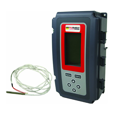 Viega ProRadiant SYSTEMS Basic Digital Setpoint Control... Feuille d'instructions