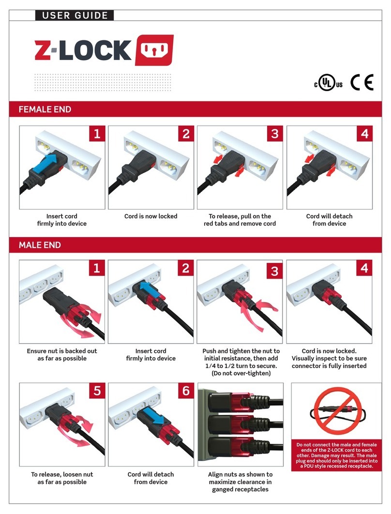Zonit Z-LOCK Manuel utilisateur