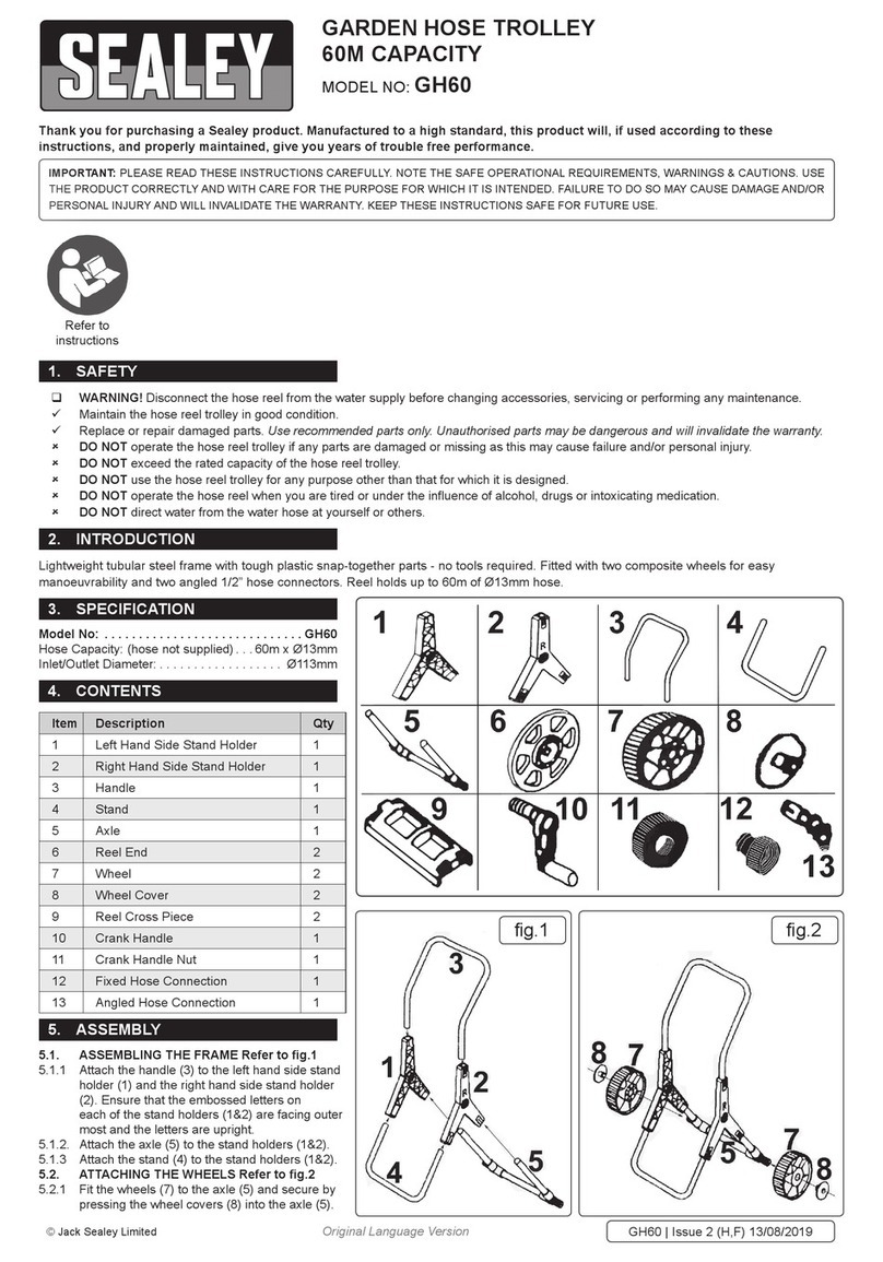 Sealey GH60 Manuel utilisateur