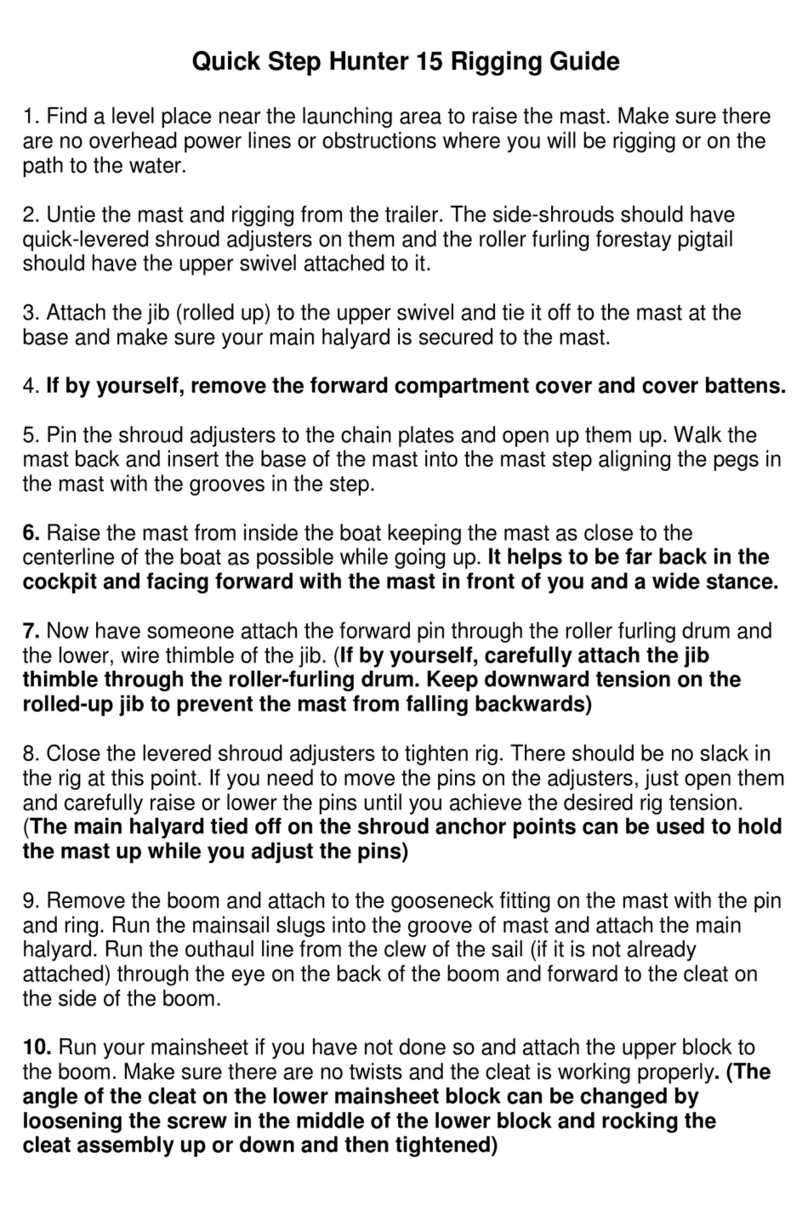 MARLOW-HUNTER 15 Guide de démarrage rapide