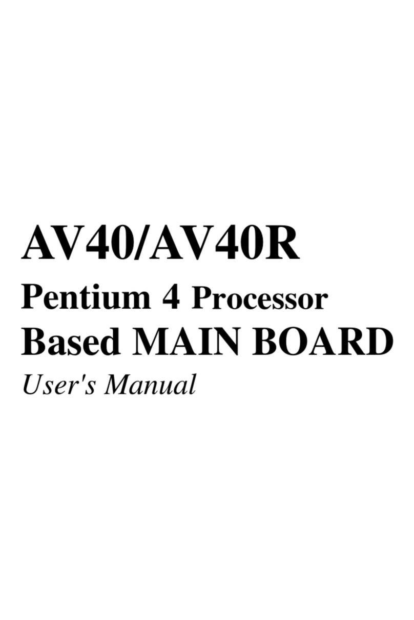 Shuttle Spacewalker AV40 Manuel utilisateur