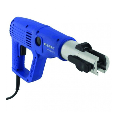 Geberit EFP 2 Manuel utilisateur
