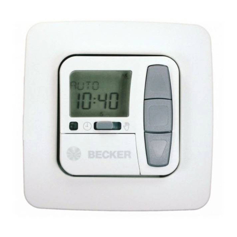 Becker Centronic TimeControl TC52 Manuel utilisateur