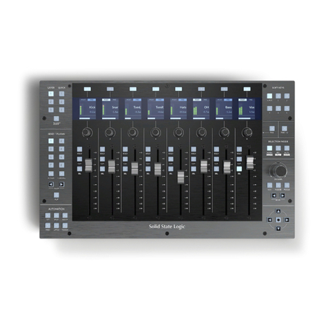Solid State Logic SSL UF8 Manuel utilisateur