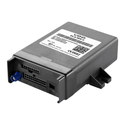 VDO DLD Wide Range II Manuel utilisateur